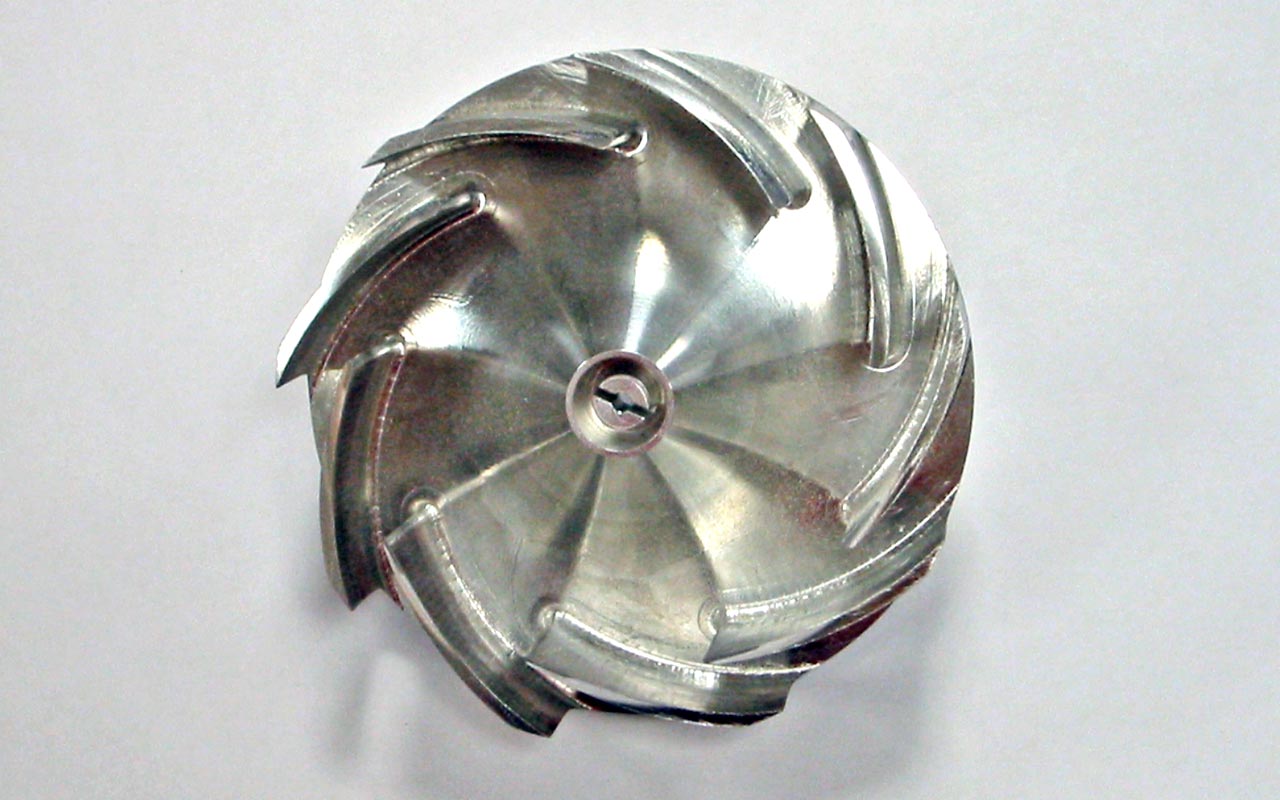 Ventola - Prototipo in alluminio